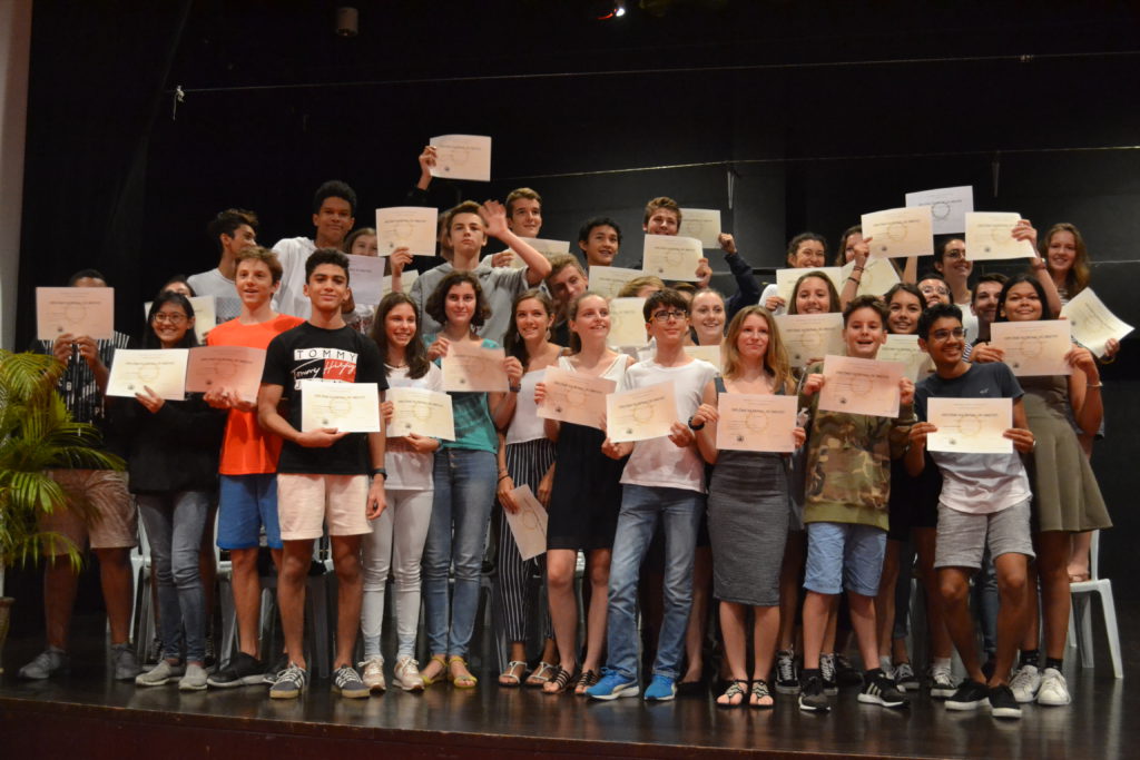 Congratulations to our students for their excellent brevet results!