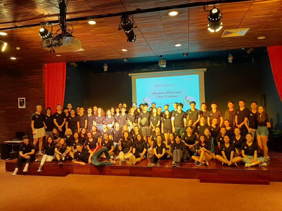 Students attended the Theatrical meetings in Ho-Chi-Minh.