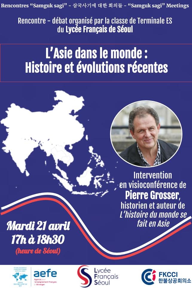 Nos élèves échangent avec Pierre Grosser.